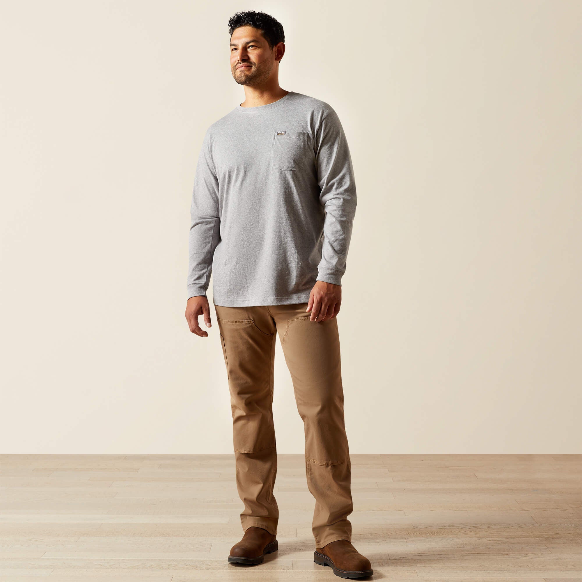 Ariat Rebar Cotton Strong Standard Pocket T-Shirt Men