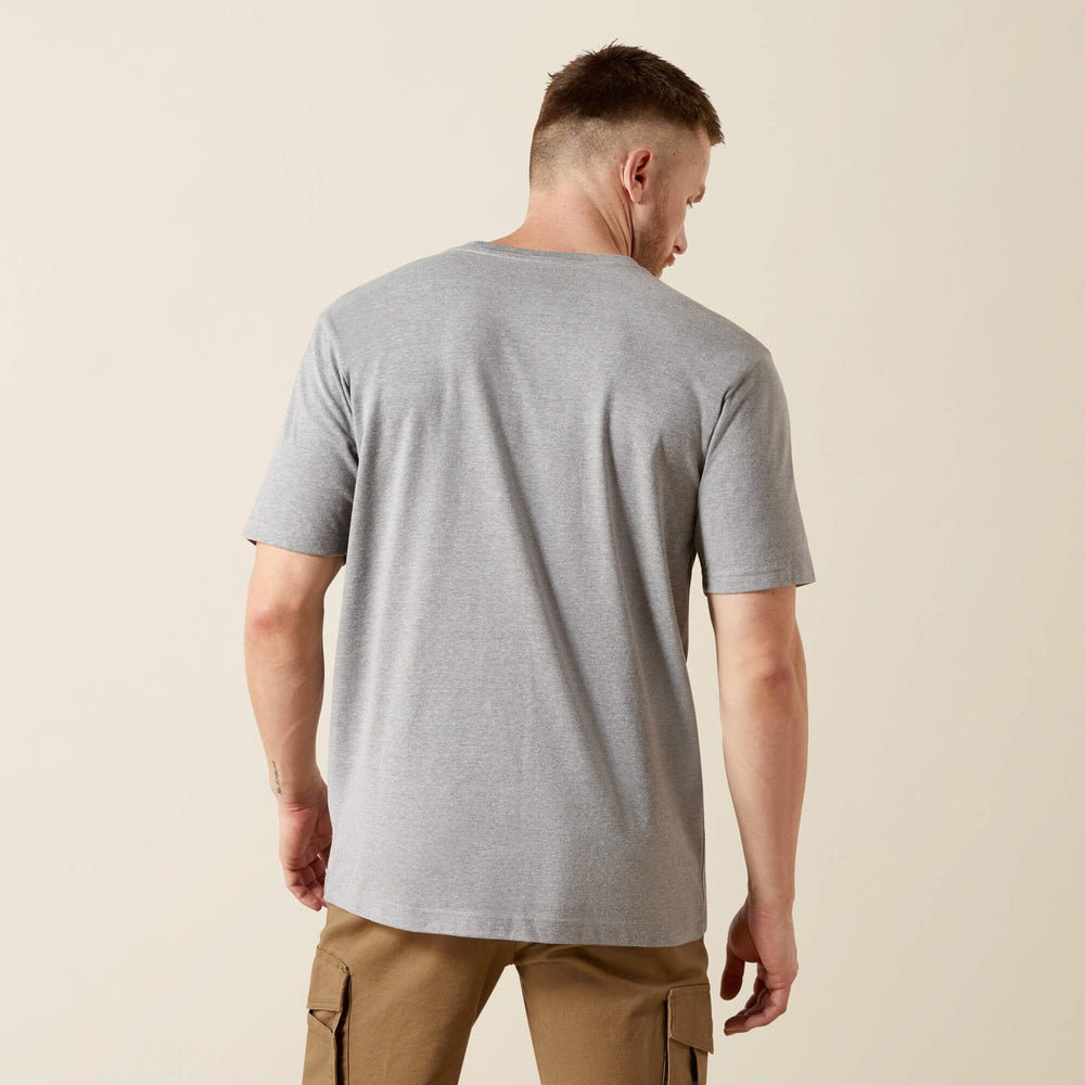 Ariat Rebar Cotton Strong Standard Pocket T-Shirt Men