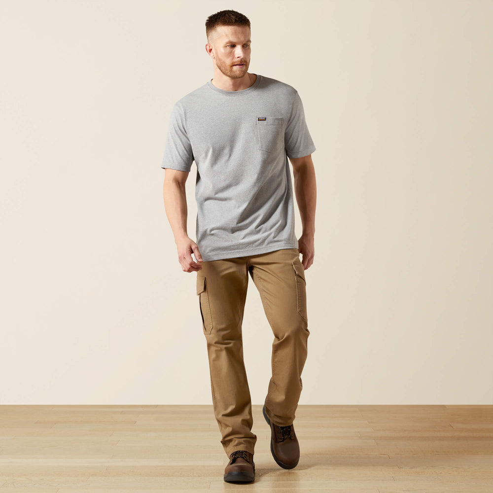 Ariat Rebar Cotton Strong Standard Pocket T-Shirt Men