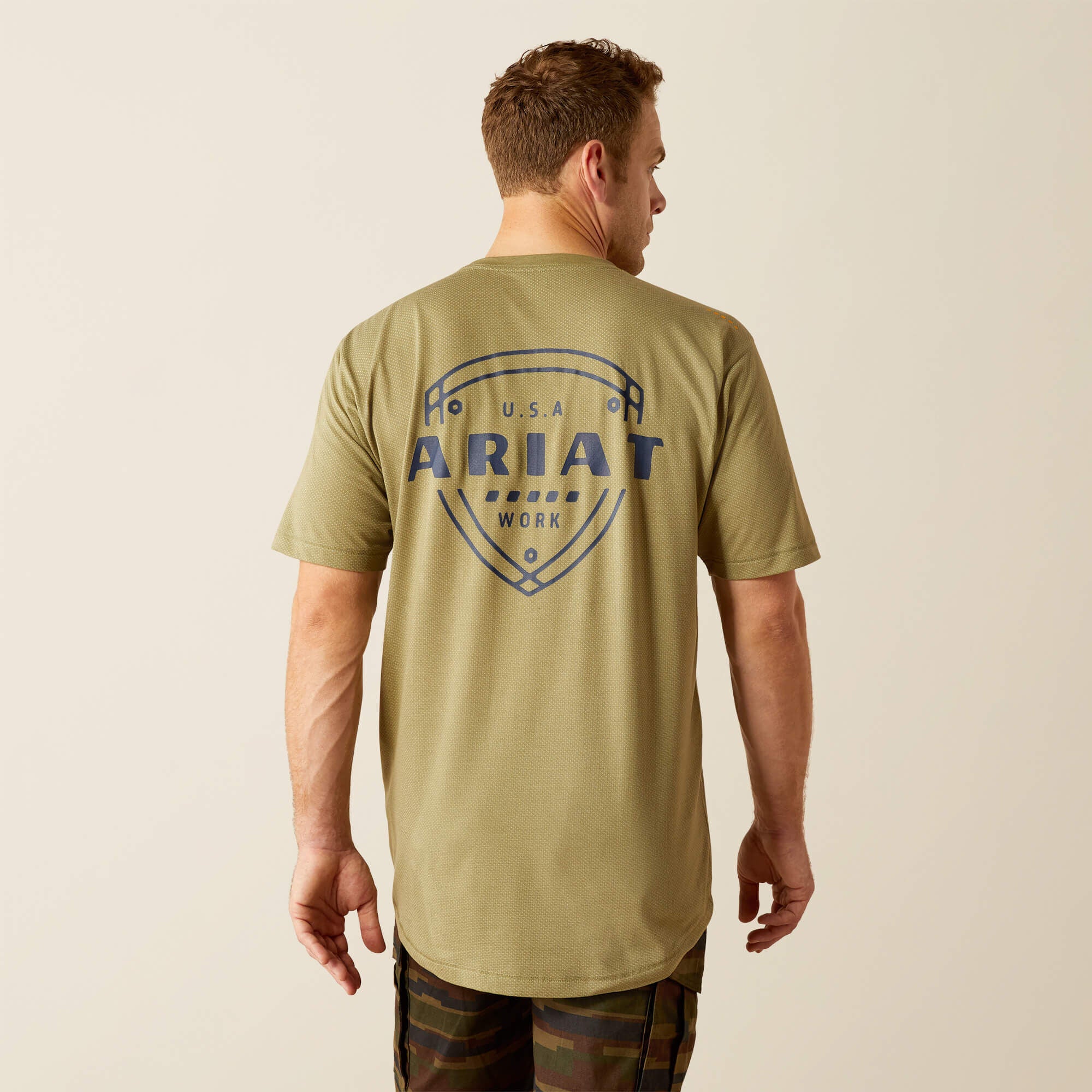 Ariat Rebar Workman 360 Shield Pocket T-Shirt Men