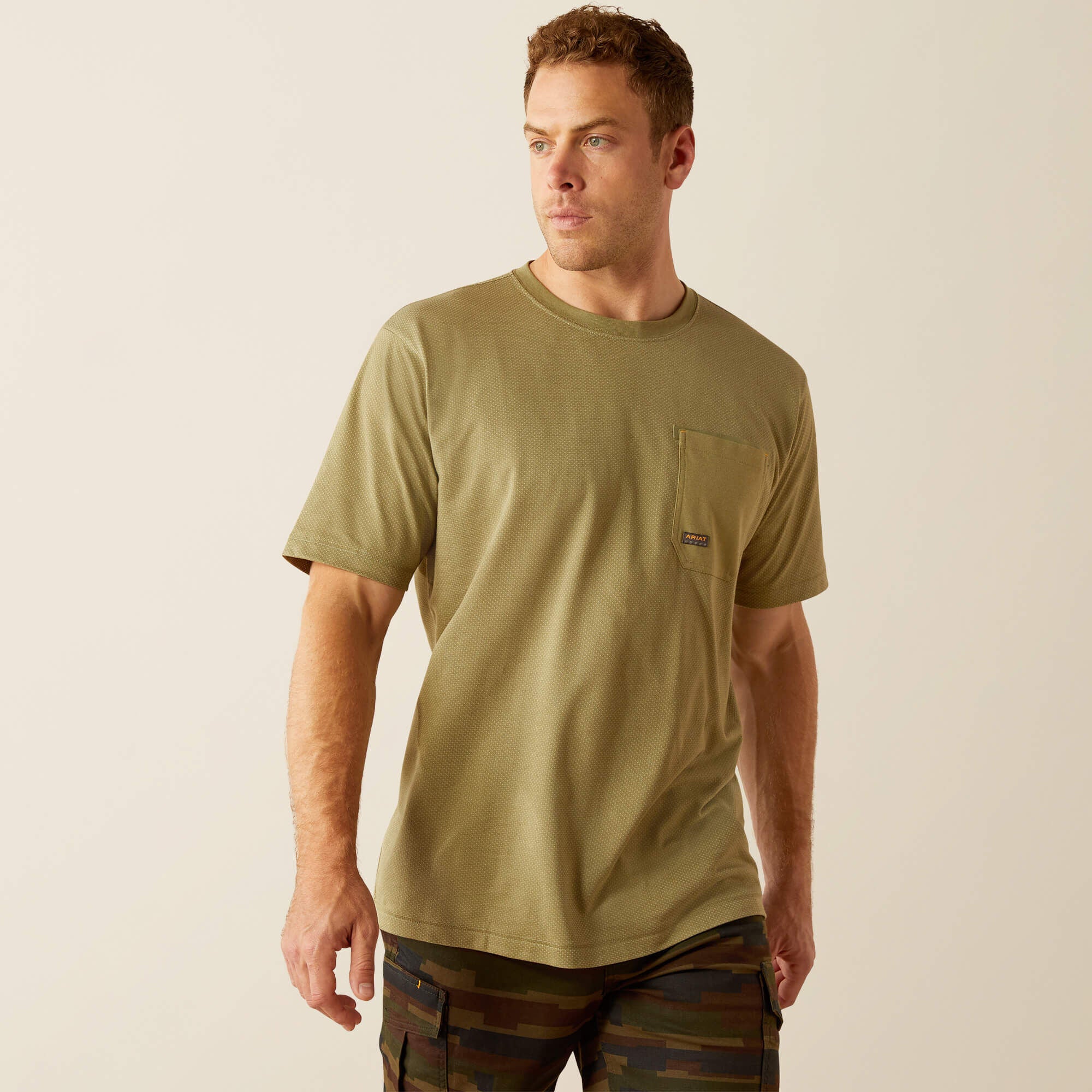 Ariat Rebar Workman 360 Shield Pocket T-Shirt Men
