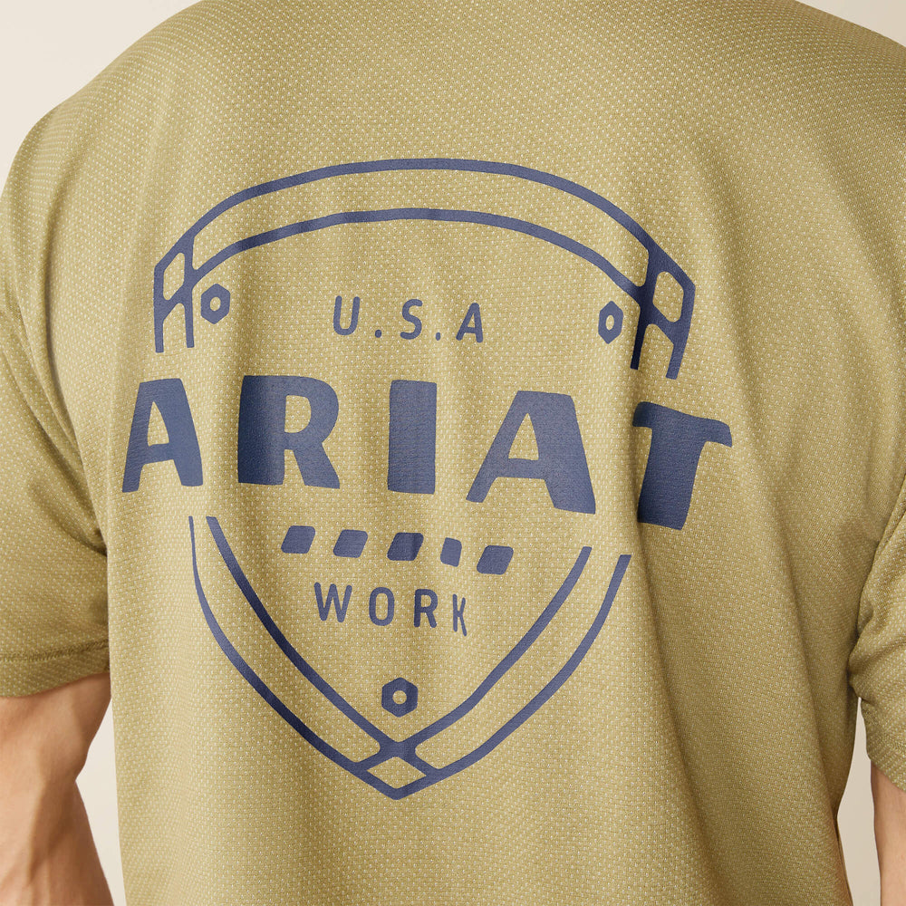 Ariat Rebar Workman 360 Shield Pocket T-Shirt Men
