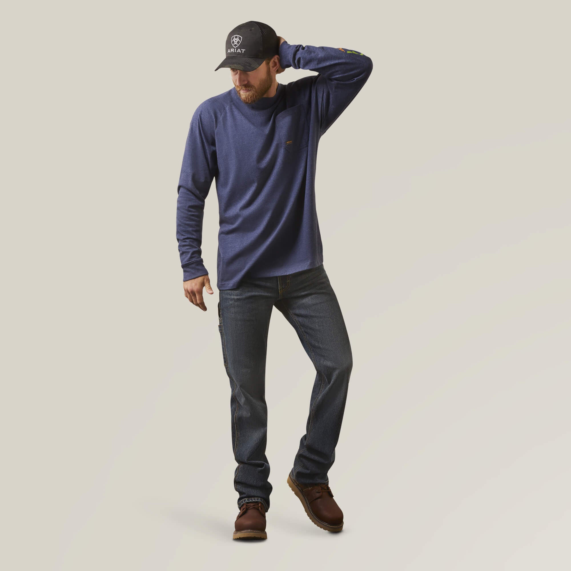 Ariat Rebar Cotton Strong Graphic T-Shirt Men