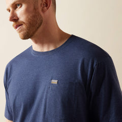 Ariat Rebar Cotton Strong Standard Pocket T-Shirt Men