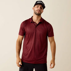 Ariat All Over Print Fitted Polo Men