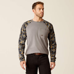 Ariat Rebar Workman Baseball T-Shirt Men