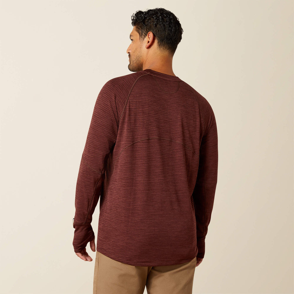 Ariat Rebar Gridwork Crewneck T-Shirt Men