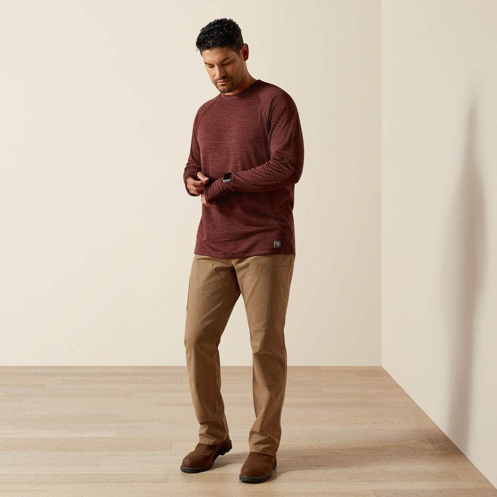 Ariat Rebar Gridwork Crewneck T-Shirt Men