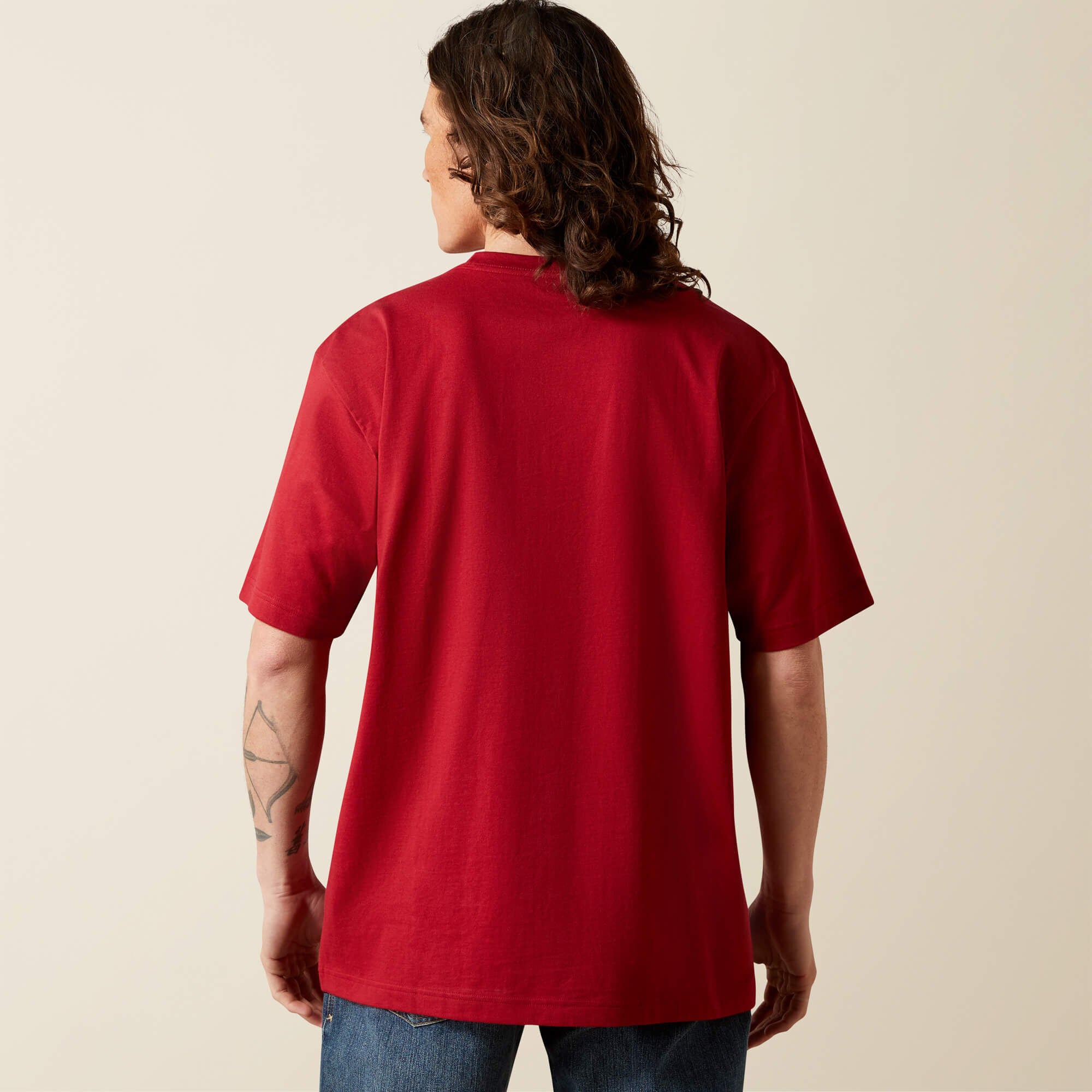 Ariat Rebar Cotton Strong Standard Pocket T-Shirt Men
