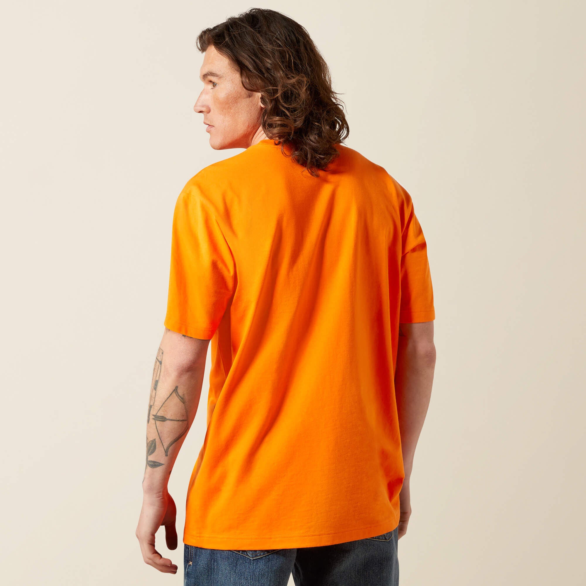 Ariat Rebar Cotton Strong Standard Pocket T-Shirt Men