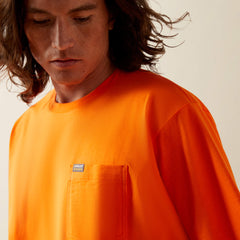Ariat Rebar Cotton Strong Standard Pocket T-Shirt Men