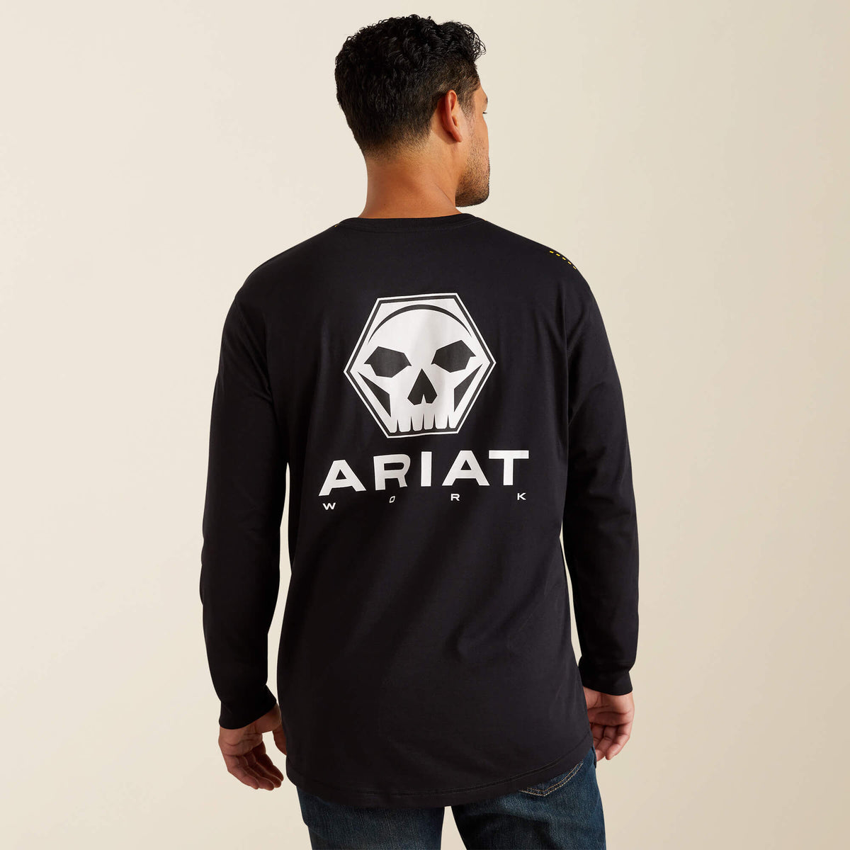 Ariat Rebar Workman Bolt Skull T-Shirt Men