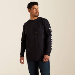Ariat Rebar Workman Bolt Skull T-Shirt Men