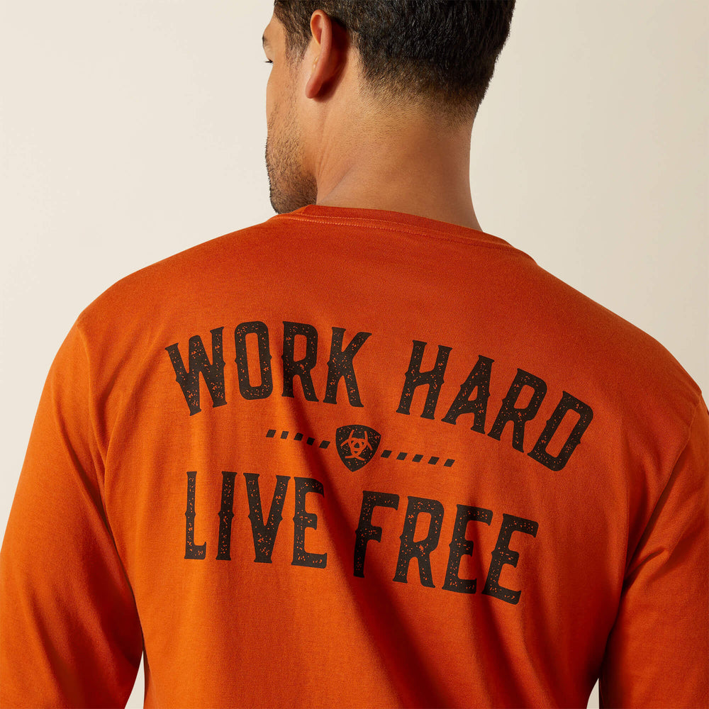 Ariat Rebar Cotton Strong WHLF T-Shirt Men