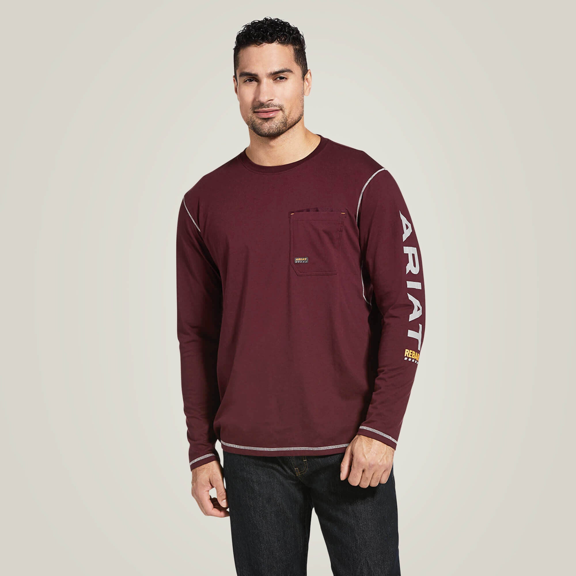 Ariat Rebar Workman Logo T-Shirt Men