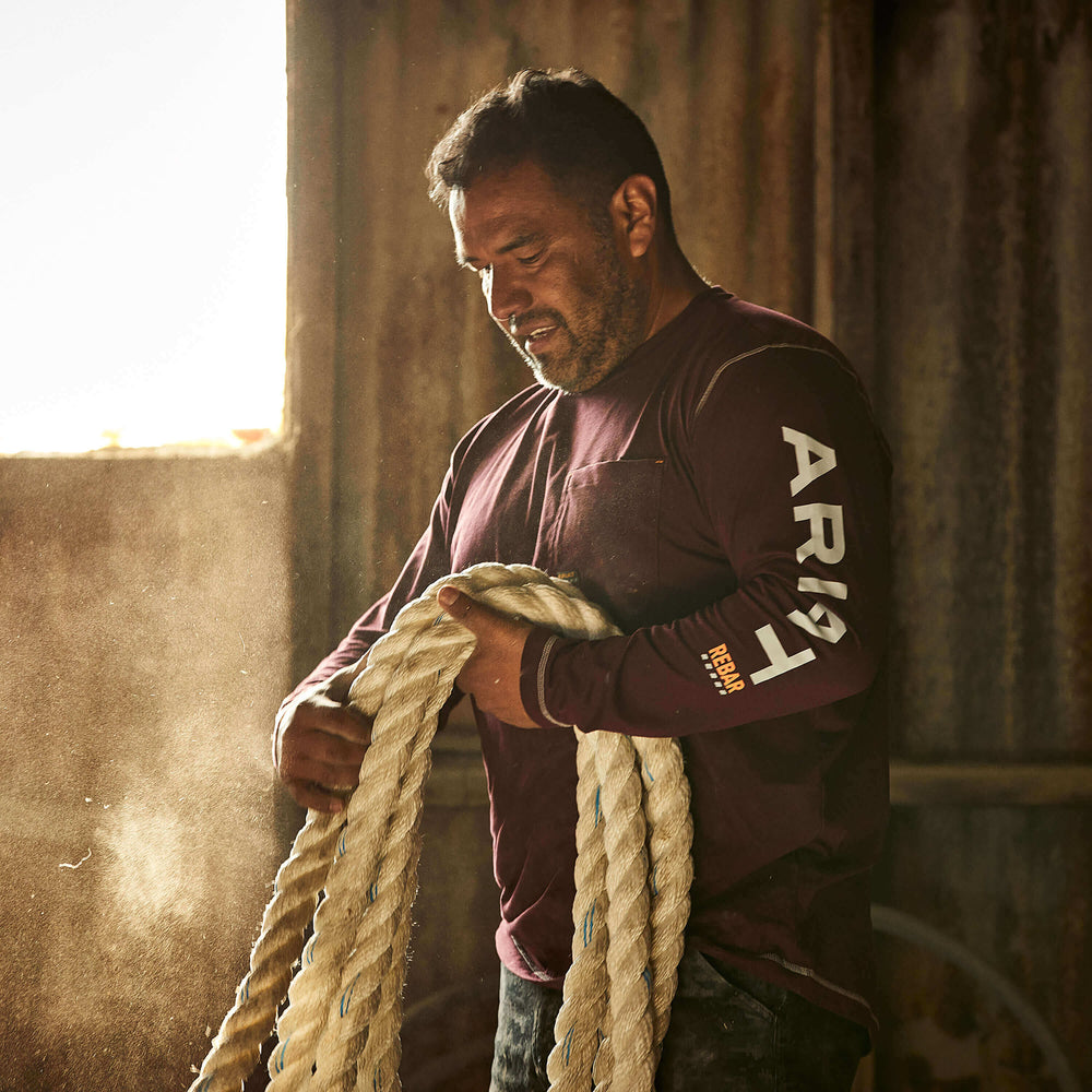 Ariat Rebar Workman Logo T-Shirt Men