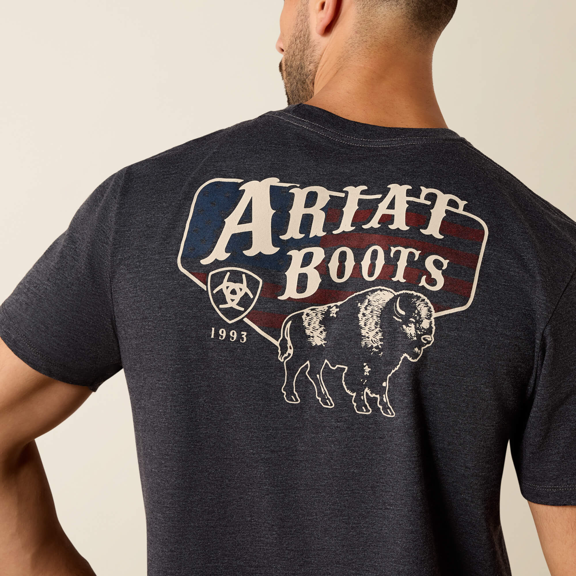 Ariat Ariat American Bison Classic Fit T-Shirt Men