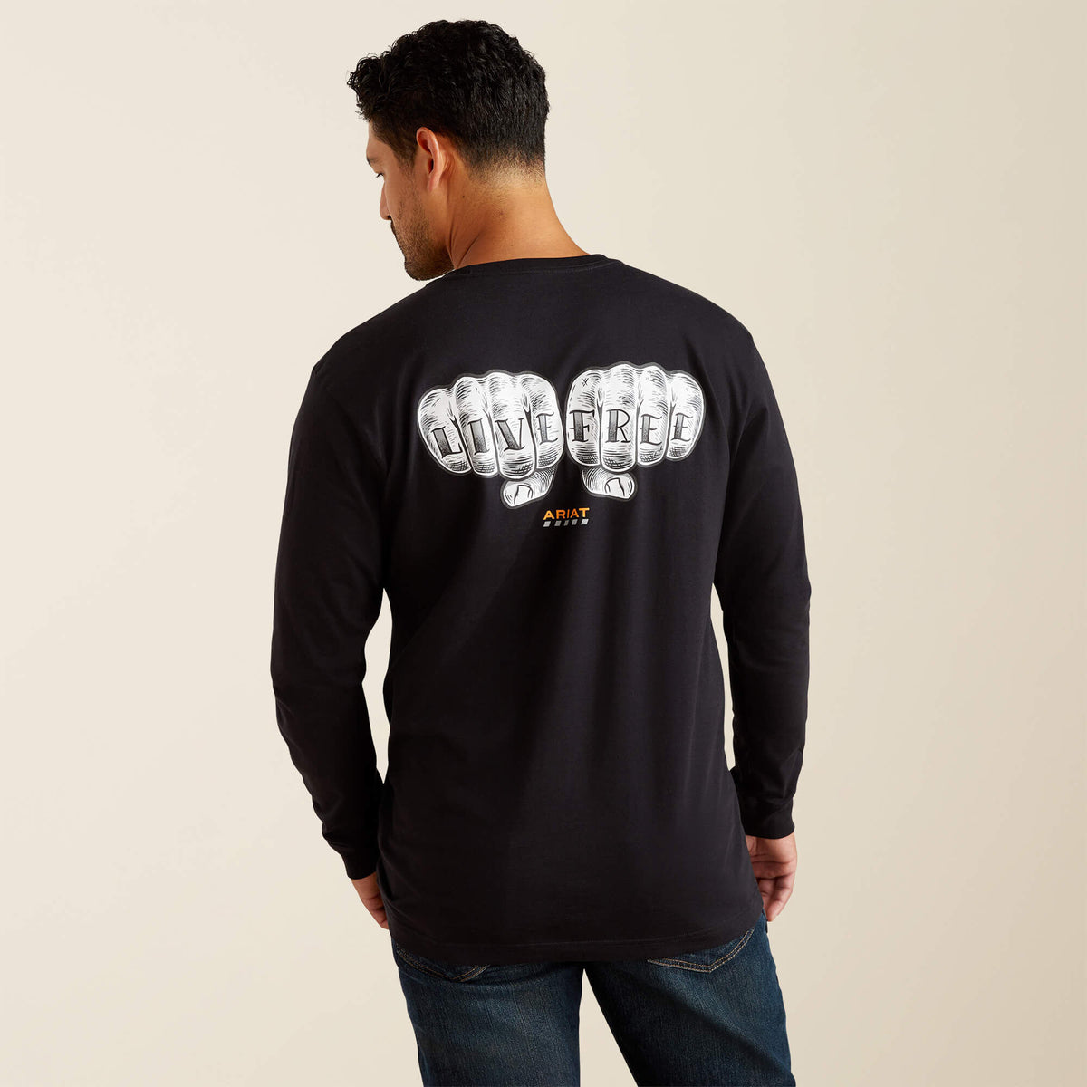 Ariat Rebar Cotton Strong Bare Knuckle T-Shirt Men