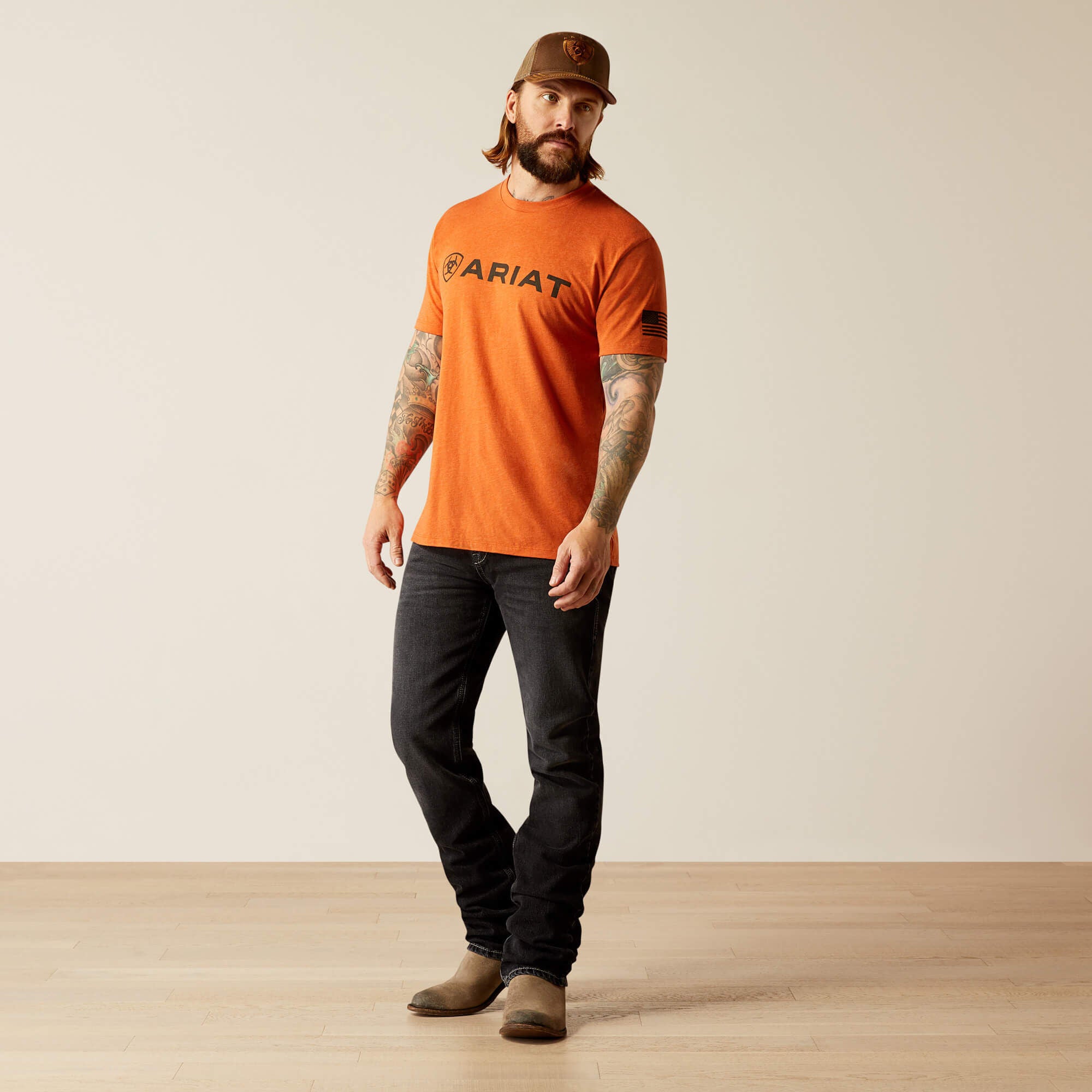 Ariat Ariat Shield Flag T-Shirt Men