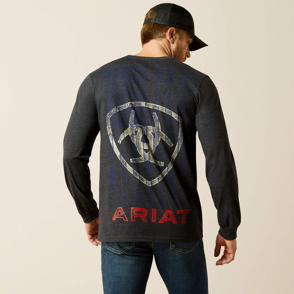 Ariat Ariat Stamped Freedom Classic Fit Long Sleeve T-Shirt Men