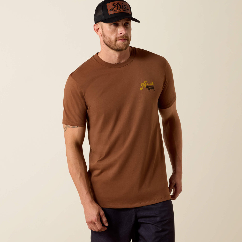 Ariat Ariat BBQ Smoke Classic Fit T-Shirt Men