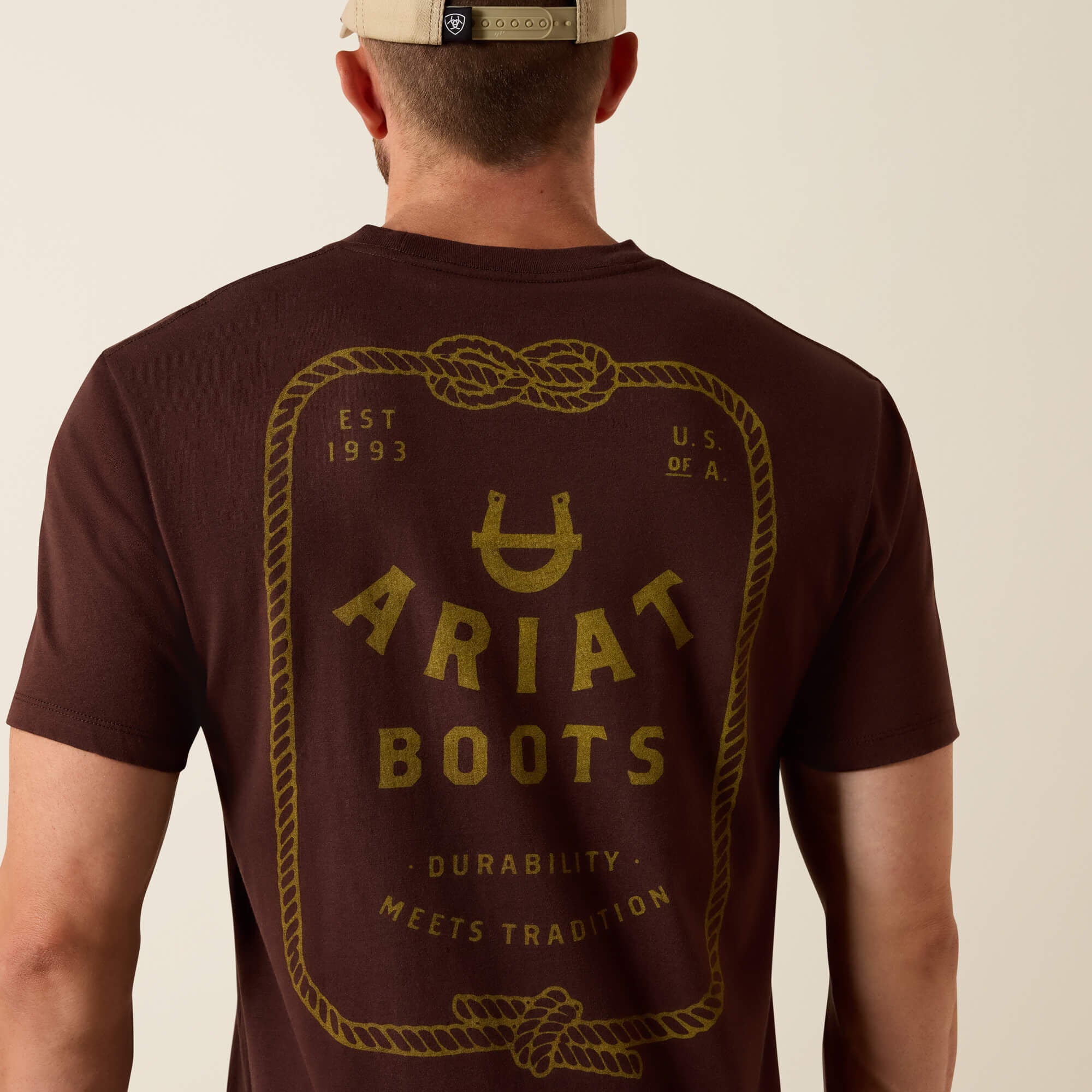 Ariat Ariat Western Ropes Classic Fit T-Shirt Men