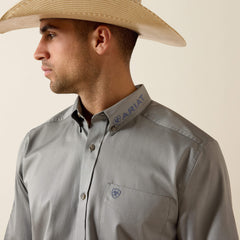 Ariat Team Logo Lightweight Twill Fitted Shirt Men
