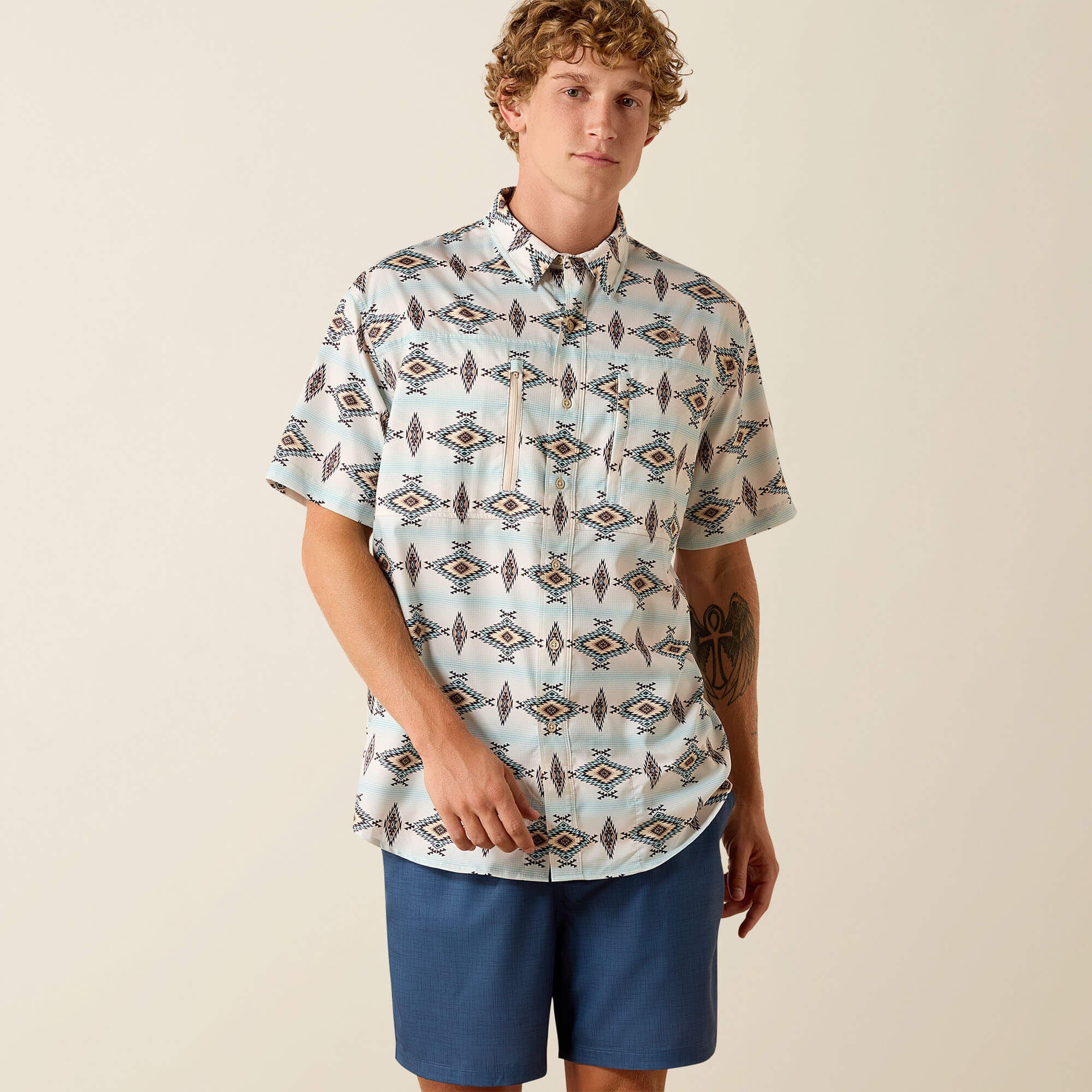Ariat Printed VentTEK Classic Fit Shirt Men