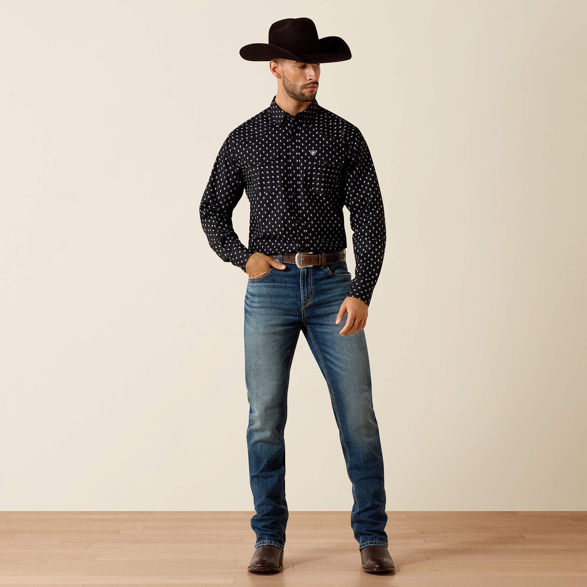 Ariat Truth Fitted Snap Shirt Men