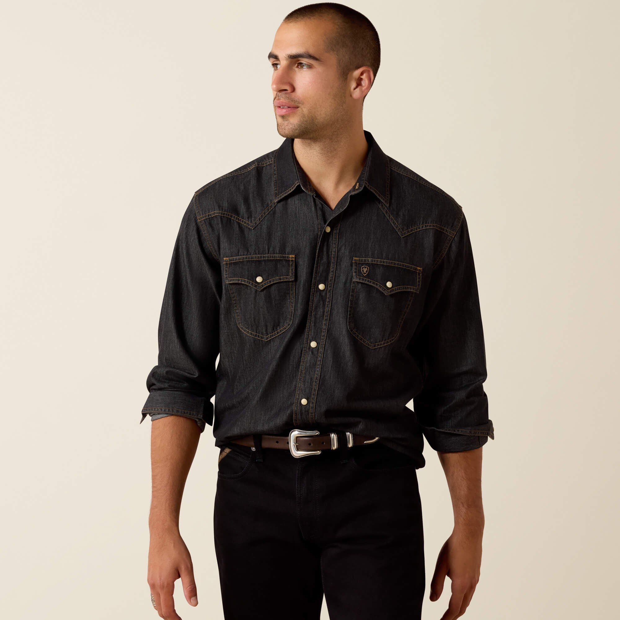 Ariat Retro Halford Fitted Snap Shirt Men