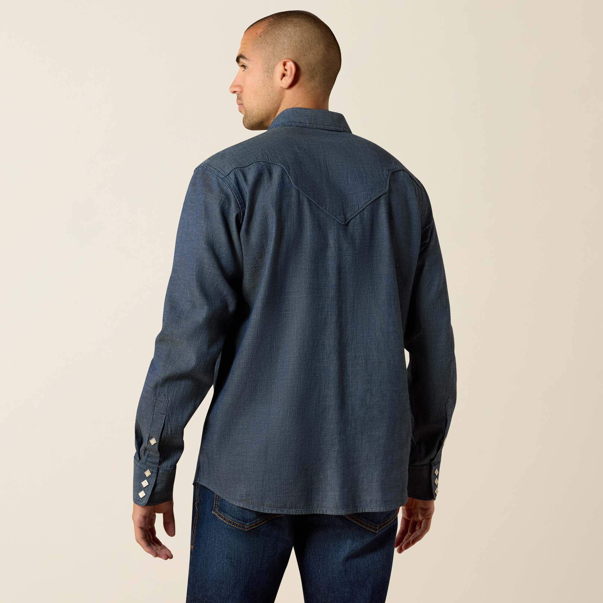 Ariat Retro Harlan Fitted Snap Shirt Men