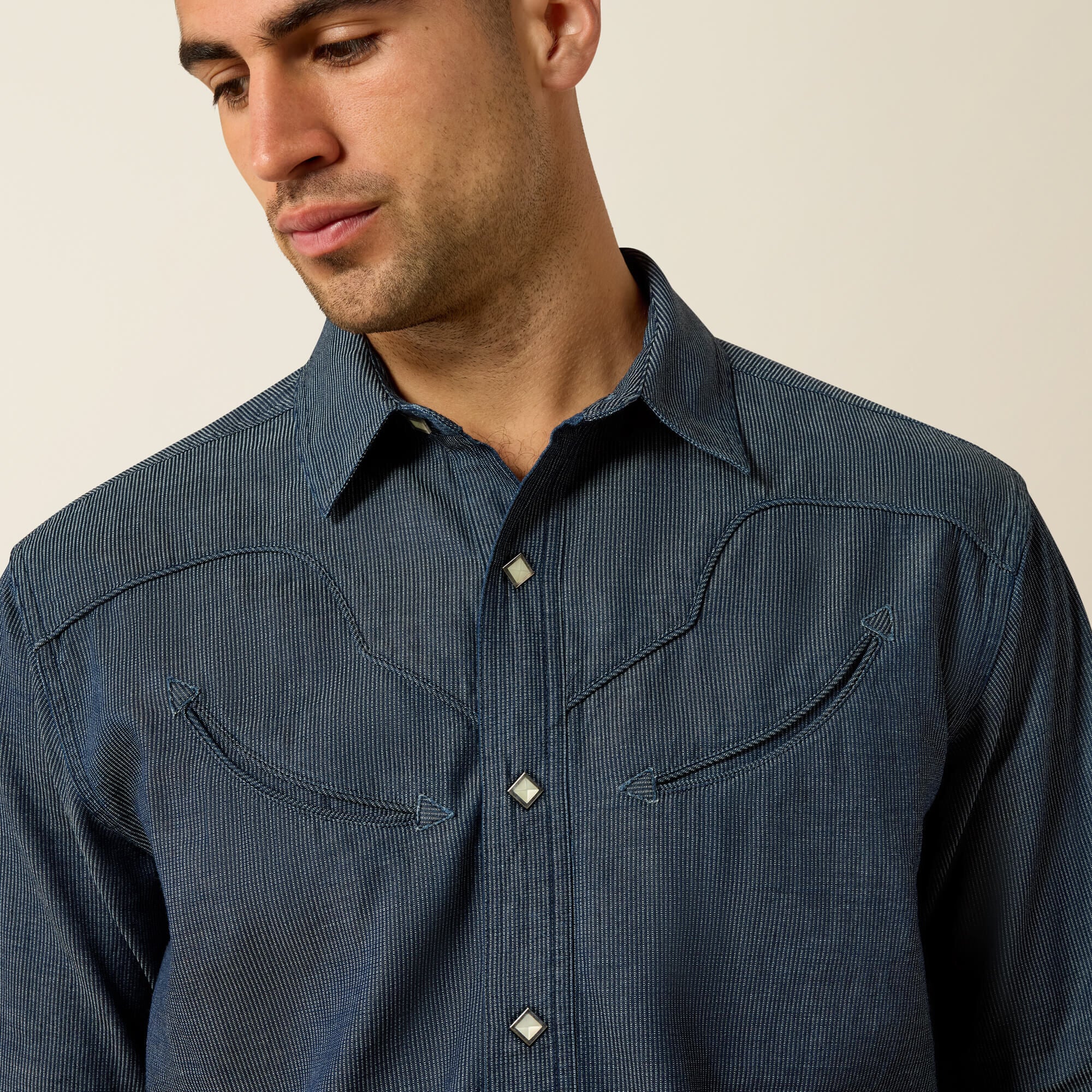Ariat Retro Harlan Fitted Snap Shirt Men