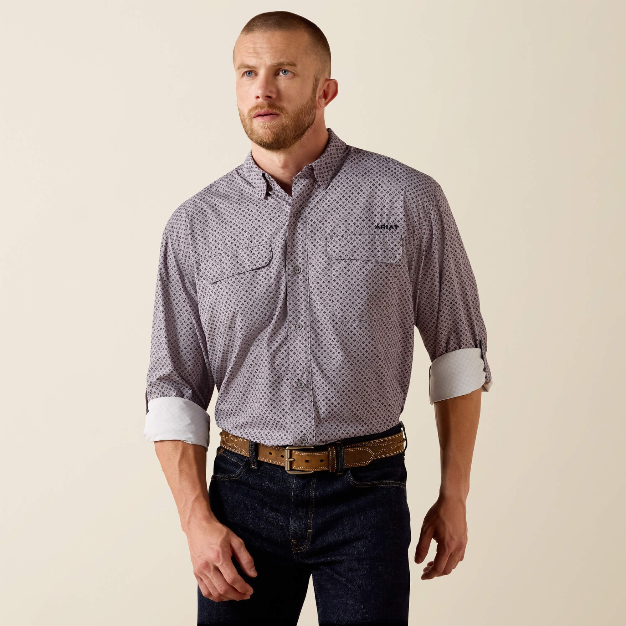 Ariat Printed VentTEK Outbound Classic Fit Shirt Men