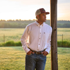 Ariat Solid Twill Classic Fit Shirt Men