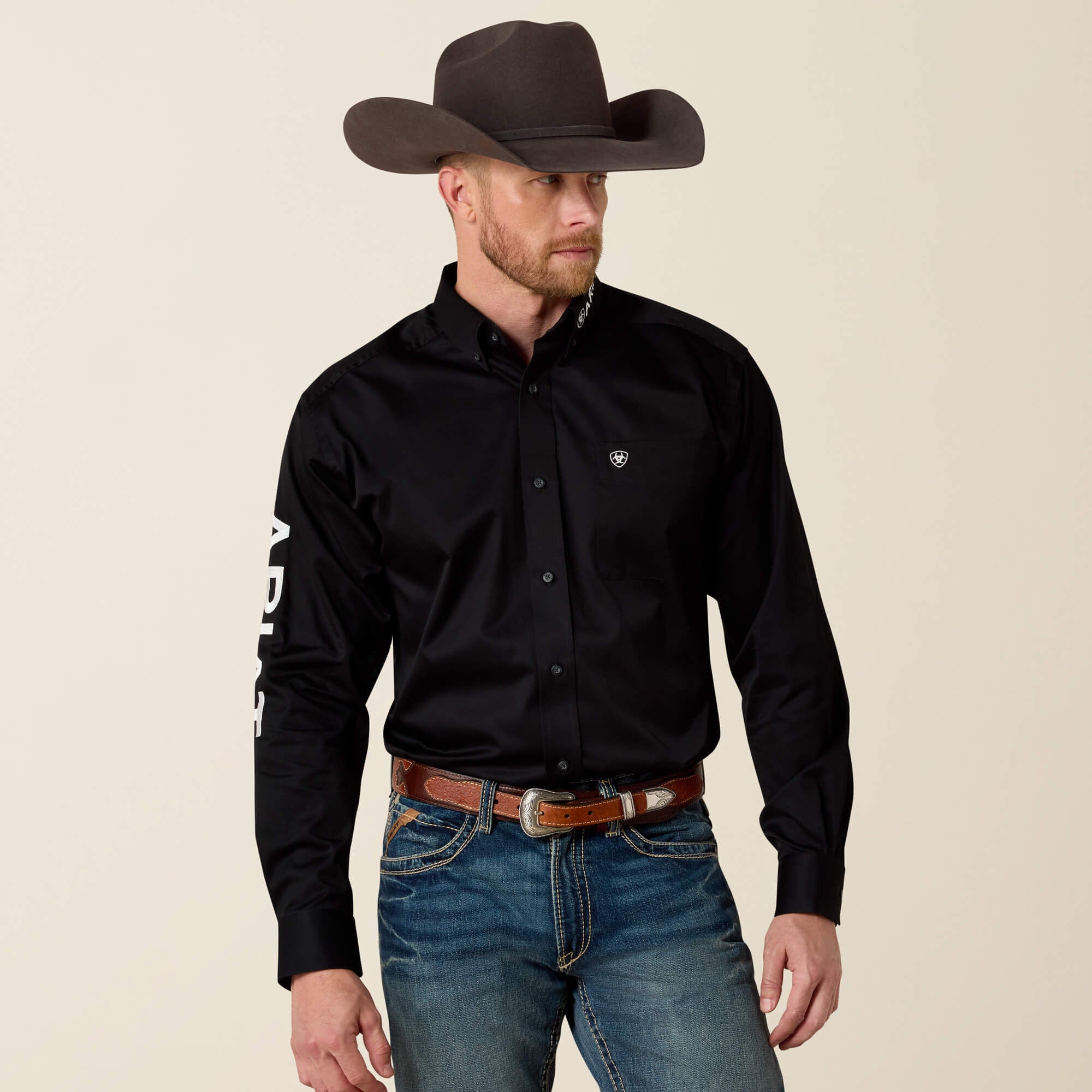Ariat Team Logo Twill Classic Fit Shirt Men