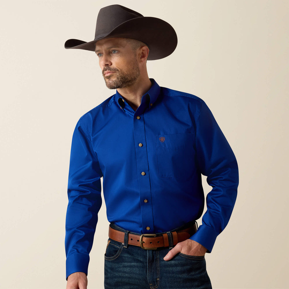 Ariat Solid Twill Classic Fit Shirt Men