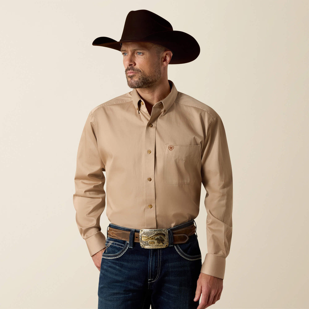 Ariat Solid Twill Classic Fit Shirt Men