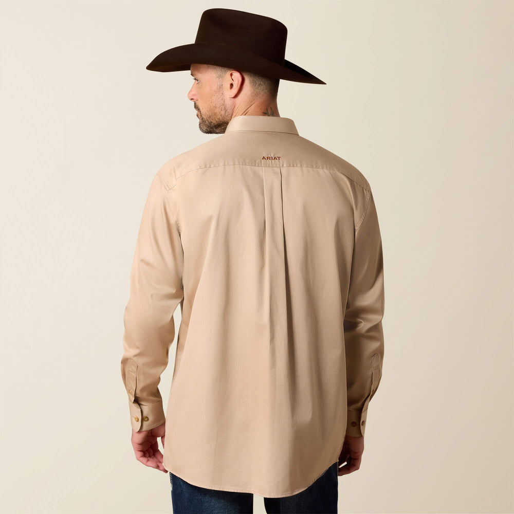 Ariat Solid Twill Classic Fit Shirt Men