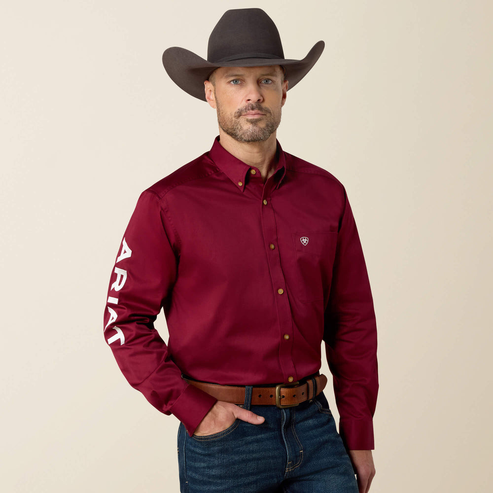 Ariat Team Logo Twill Classic Fit Shirt Men