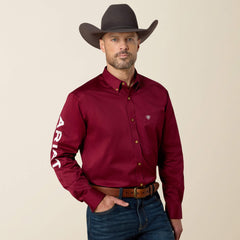 Ariat Team Logo Twill Classic Fit Shirt Men