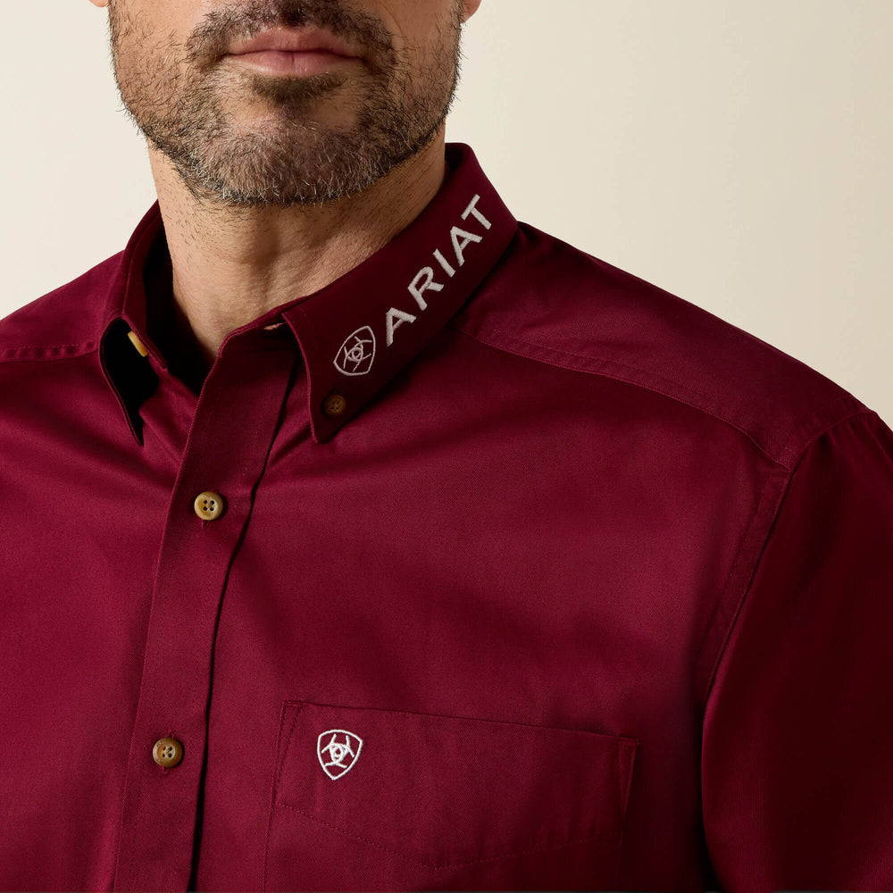 Ariat Team Logo Twill Classic Fit Shirt Men