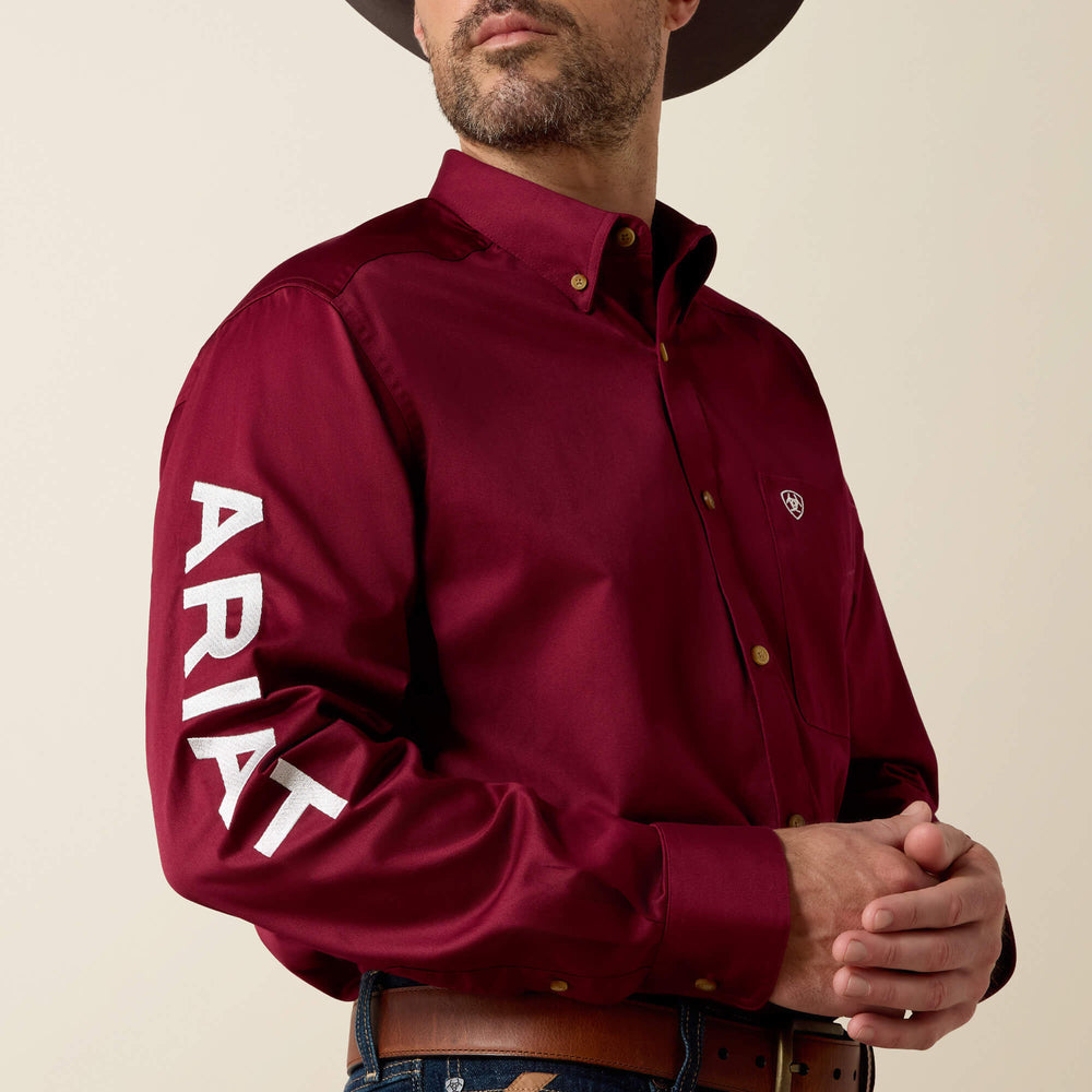 Ariat Team Logo Twill Classic Fit Shirt Men