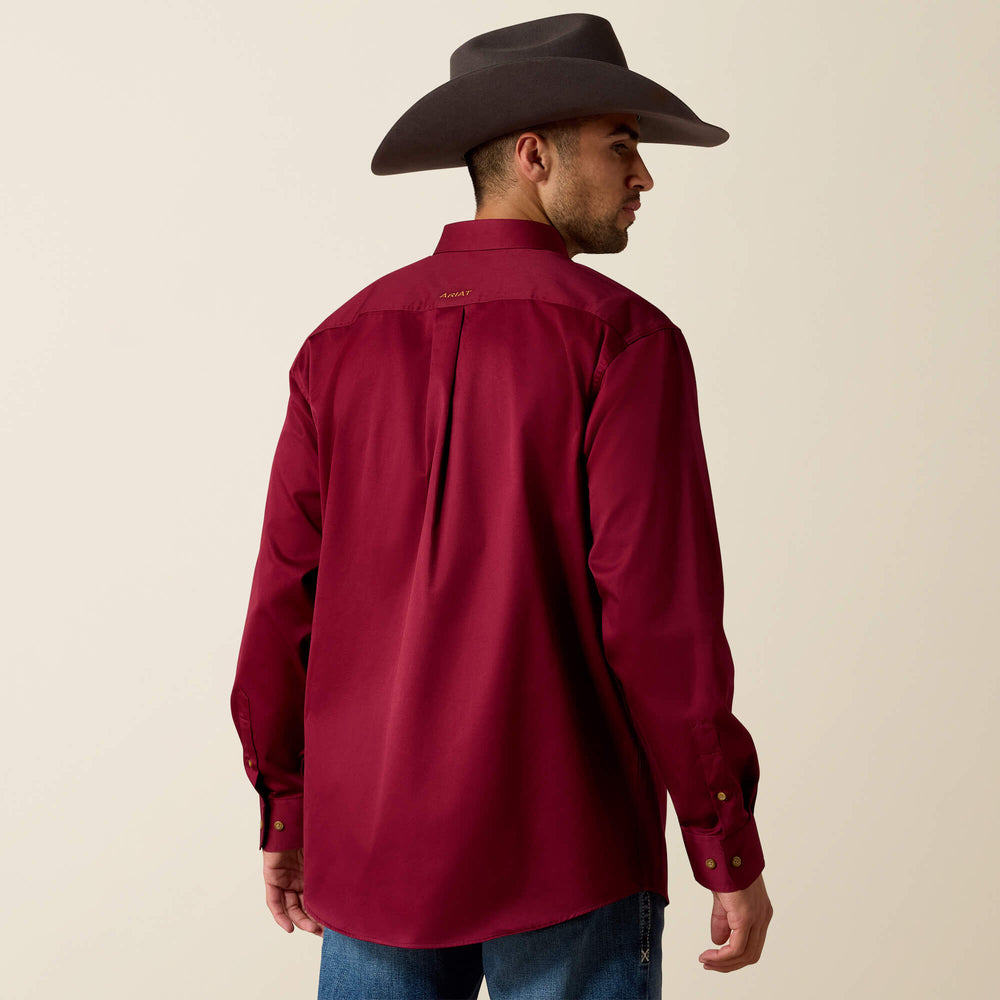 Ariat Solid Twill Classic Fit Shirt Men