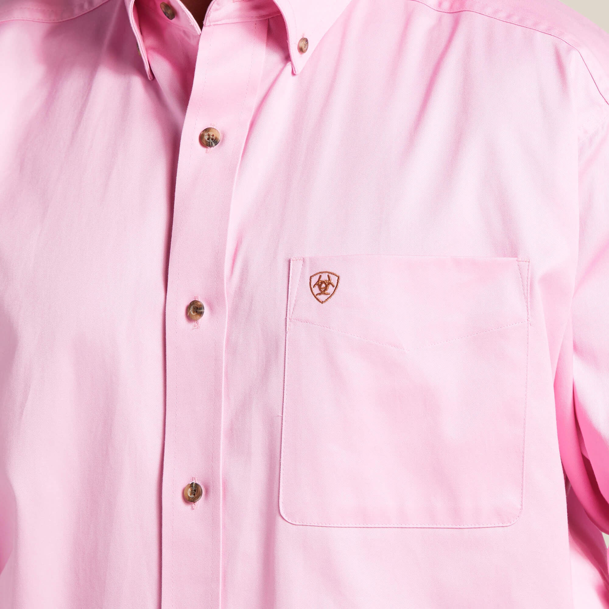 Ariat Solid Twill Classic Fit Shirt Men