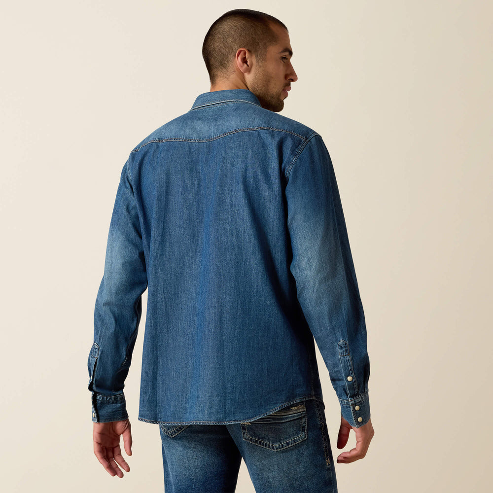 Ariat Denim Retro Fit Shirt Men|Trends