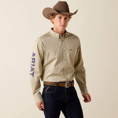 Ariat Team Logo Lightweight Twill Classic Fit Shirt Men