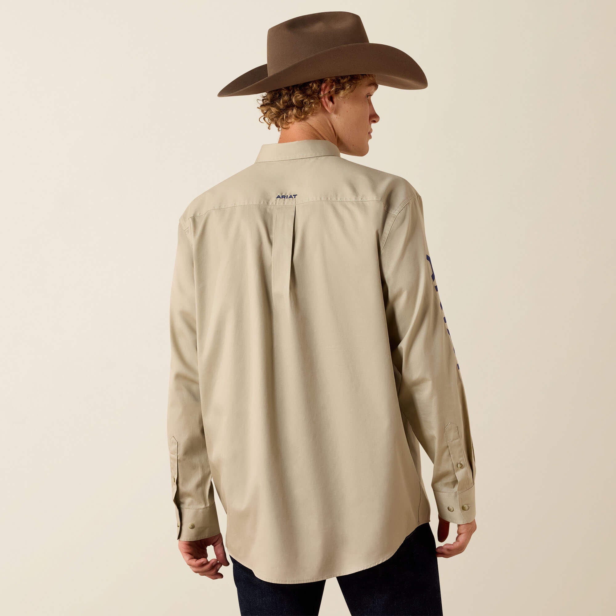 Ariat Team Logo Lightweight Twill Classic Fit Shirt Men