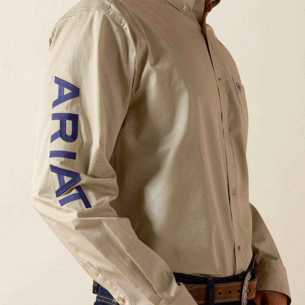 Ariat Team Logo Lightweight Twill Classic Fit Shirt Men