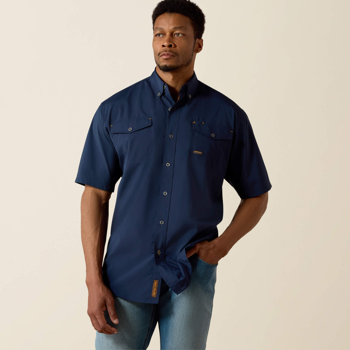 Ariat Rebar Made Tough VentTEK DuraStretch Work Shirt Men