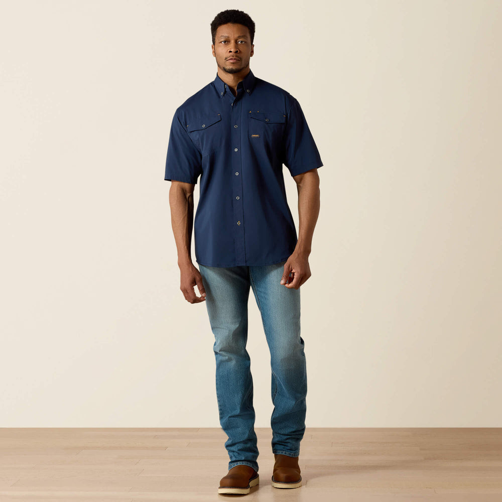 Ariat Rebar Made Tough VentTEK DuraStretch Work Shirt Men